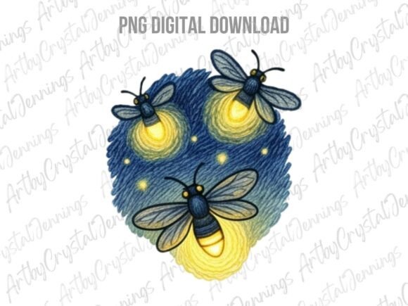 Download Magical Summer Fireflies Glow PNG - Summer Collection