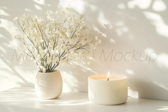 Download Mothers Day Candle Product Mockup - Candle Collection