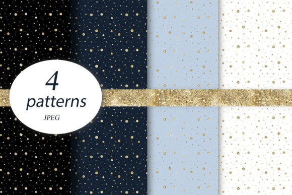 Download Gold Spray Patterns Paper - Pattern Collection