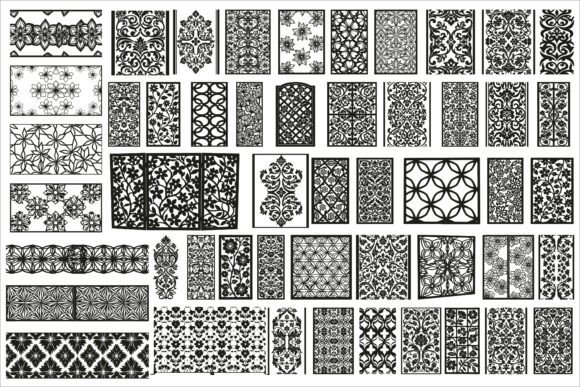 Download Elegant Floral Pattern Set - Pattern Collection