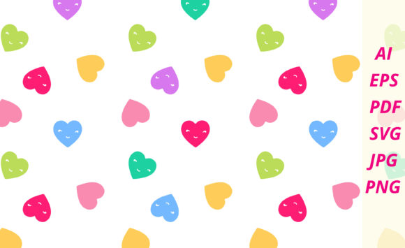 Download Love Hearts Digital Paper Pack Pattern. - Pattern Collection