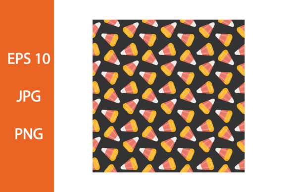 Download Candy Corn Halloween Pattern PNG JPG - Pattern Collection