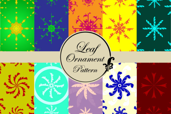 Download Leaf Ornament Pattern - Pattern Collection