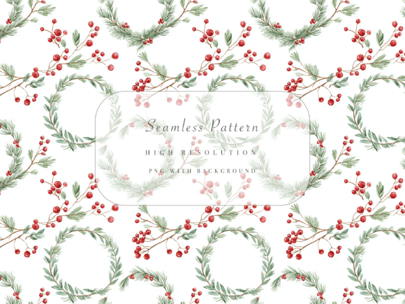 Download Christmas Frames Seamless Pattern - Pattern Collection