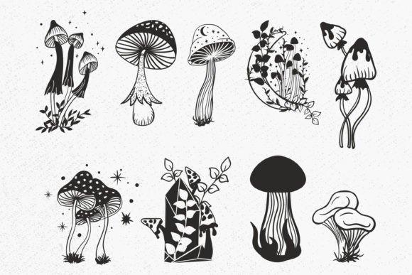 Download Mushroom Svg Bundle, Magic Mushroom SVG - Magic mushroom Collection