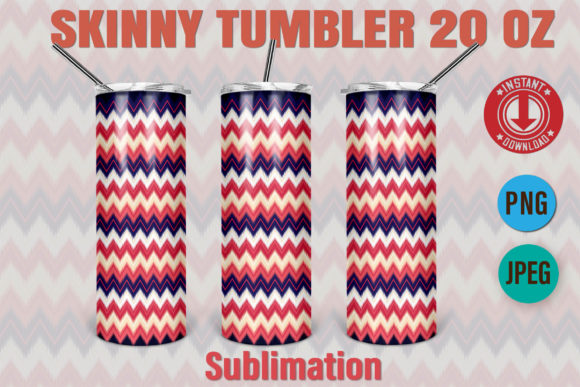 Download 20oz Skinny Tumbler Pattern Ethnic 225 - Pattern Collection