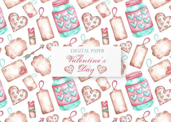 Download Love Seamless Pattern. February 14. - Pattern Collection