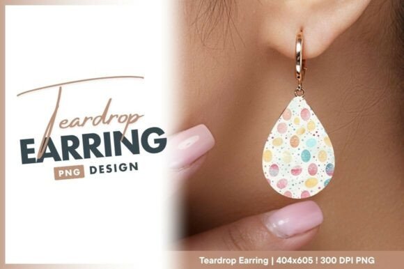Download Watercolor Easter Egg Pattern with Dots - Pattern Collection