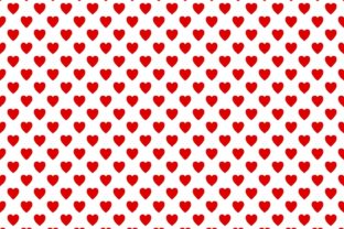 Download Seamless Red Heart Pattern - Pattern Collection