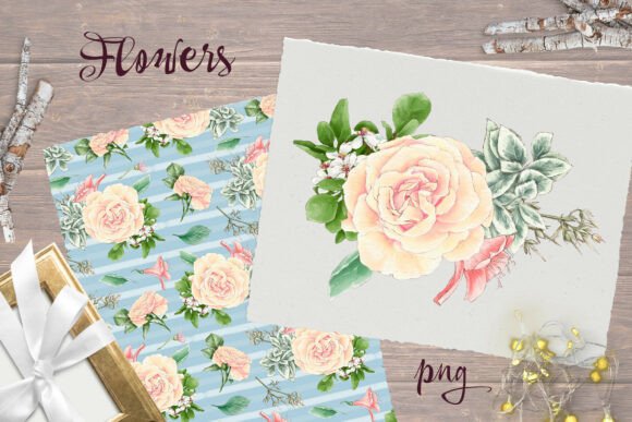 Download Delicate Flowers Print Seamless Pattern - Pattern Collection