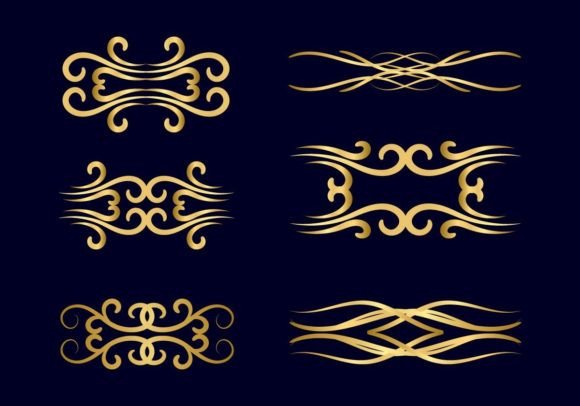 Download Elegant Decorative Black Floral Frame - Black Collection