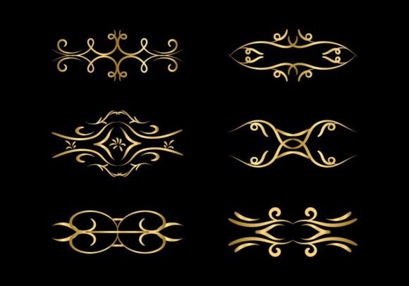 Download Elegant Decorative Black Floral Frame - Black Collection